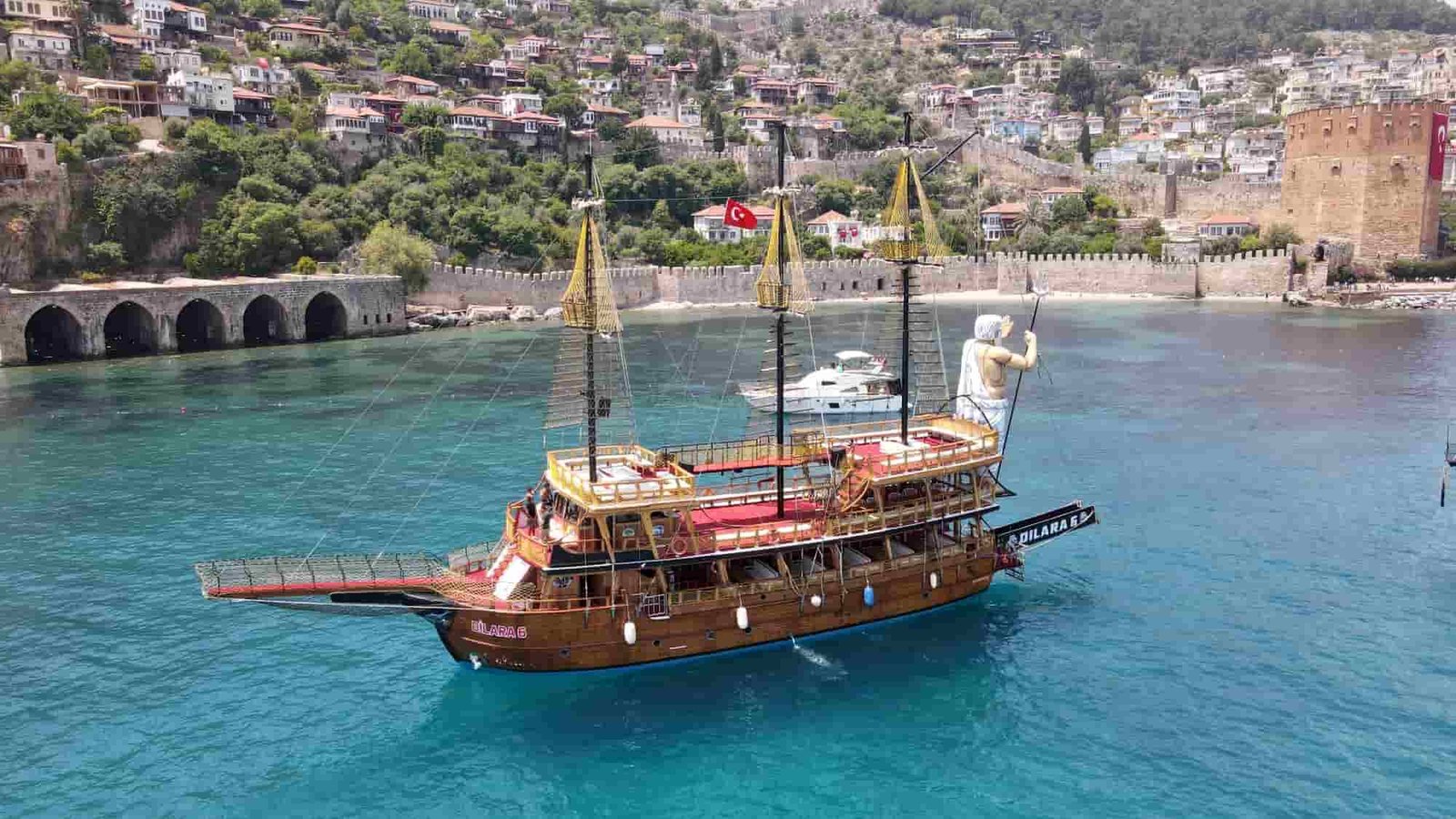 Alanya Pirate Boat Trip | Lunch and Soft drinks included