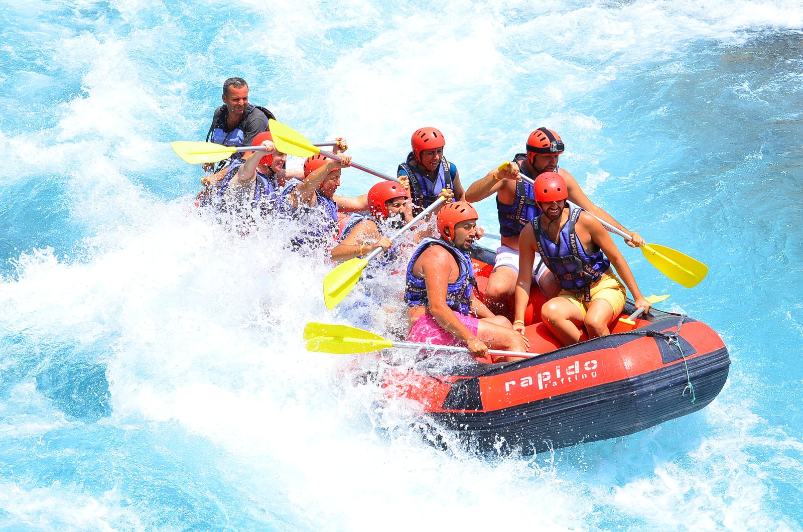 Rafting, Canyoning, and Zipline Combo Tour from Alanya